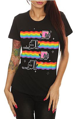 Nyan Ninja Cat T-Shirt