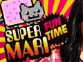 Super Mari Fun Time With Nyan Cat